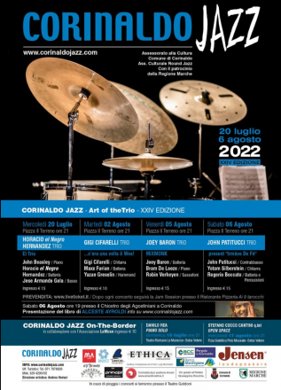 Corinaldo jazz 2022 - 24° edizione “art of the trio“